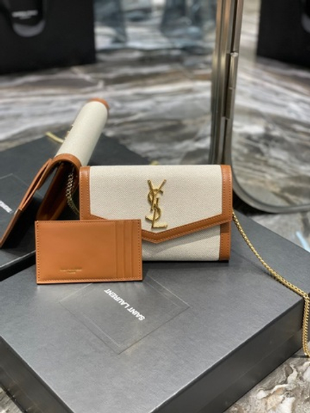 Saint Laurent Uptown Chain Wallet 19 cm