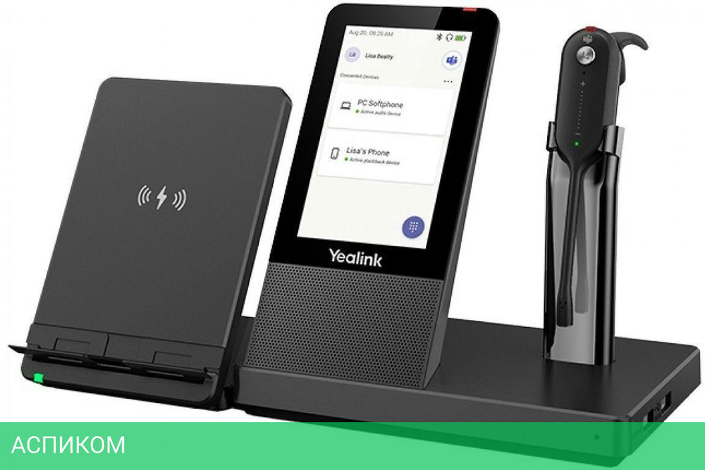 Гарнитура для систем конференций Yealink WH67 Teams
