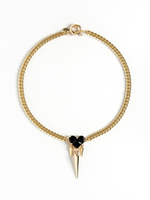 Колье "Black Soul Trio" Gold