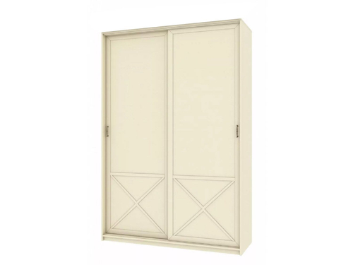 Бэль Шкаф-купе с нишей для гладильной доски Слоновая кость