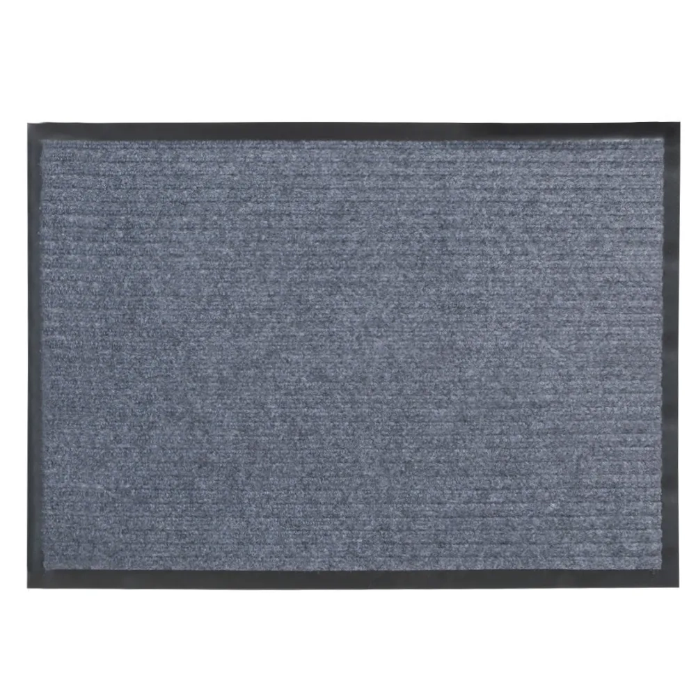 Коврик влаговпитывающий "Ребристый" 40x60 см, серый