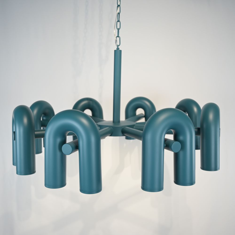 Подвесная Люстра Fanny 16 Green By Imperiumloft