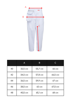 Брюки медицинские женские Волюмэ, эйр блю хлопок