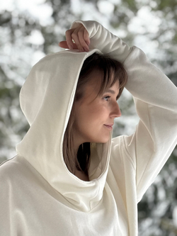 Худи /айвори / унисекс / петля