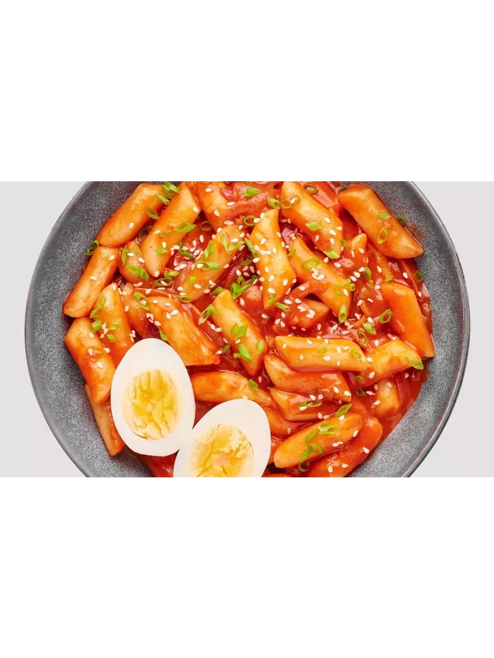 Рисовые палочки Topokki с остро-сладким соусом