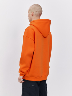 Худи с начесом (оранжевый)