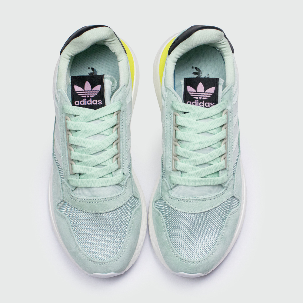 Кроссовки Adidas ZX 500 Boost Mint / White
