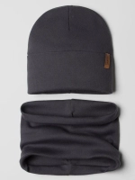 Шапка для мальчика осенняя со снудом