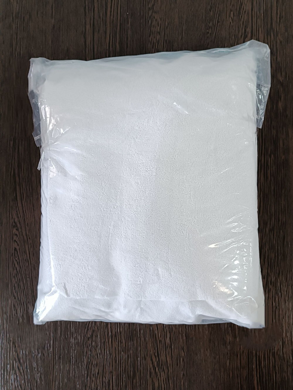 Ветошь белая махровая 100% ХБ (разрезанные полотенца 30x70 см) в тюках по 2 кг