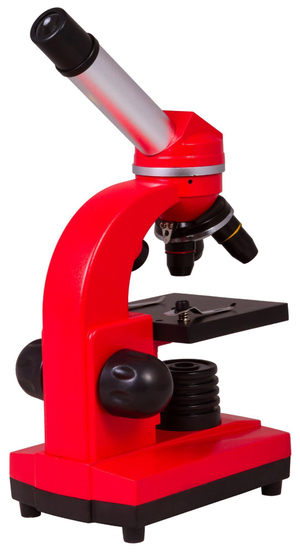 Микроскоп Bresser Junior Biolux SEL 40-1600x, красный