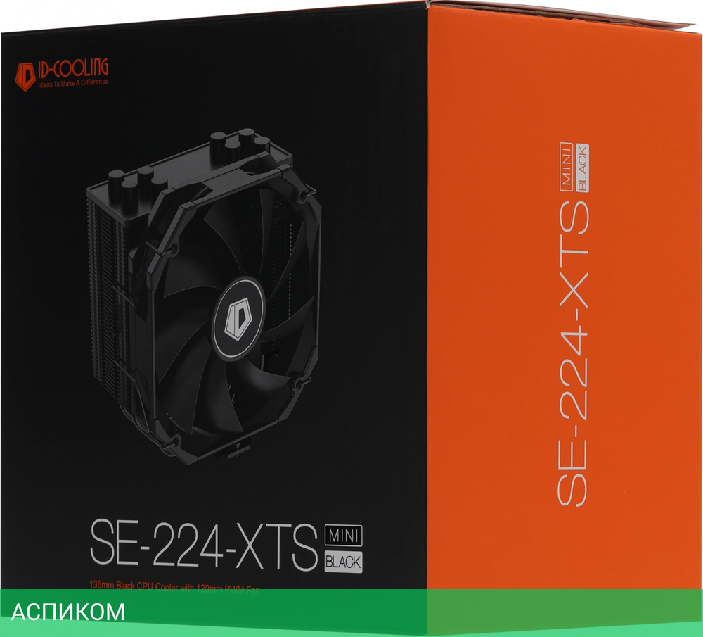 Кулер для процессора ID-Cooling SE-224-XTS Mini Black