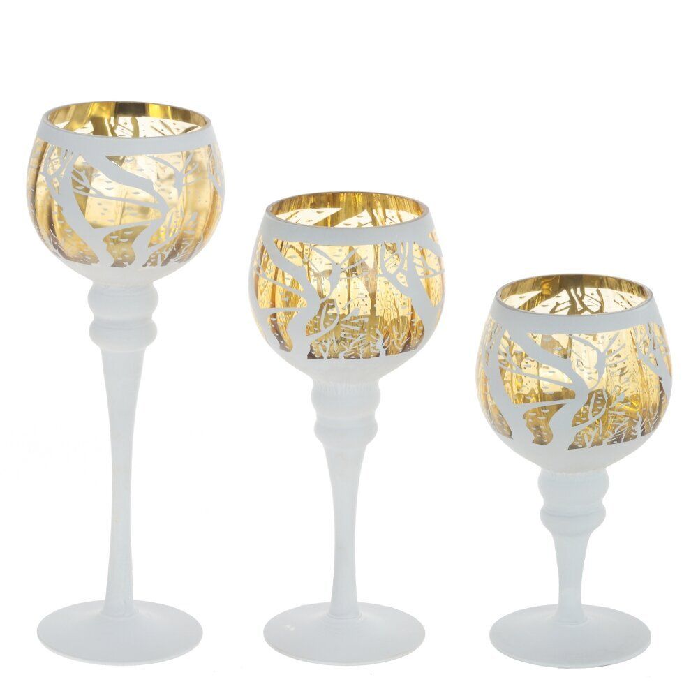 GAEM Набор из 3-х подсвечников, L30 W11 H30 см