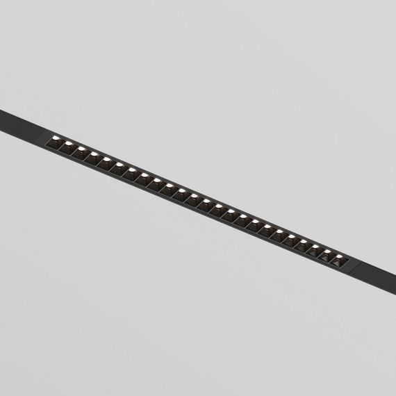 Трековый светодиодный светильник Denkirs Simple Grill DK8202-BK