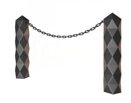 Столбик чугунный ЛИТ-386