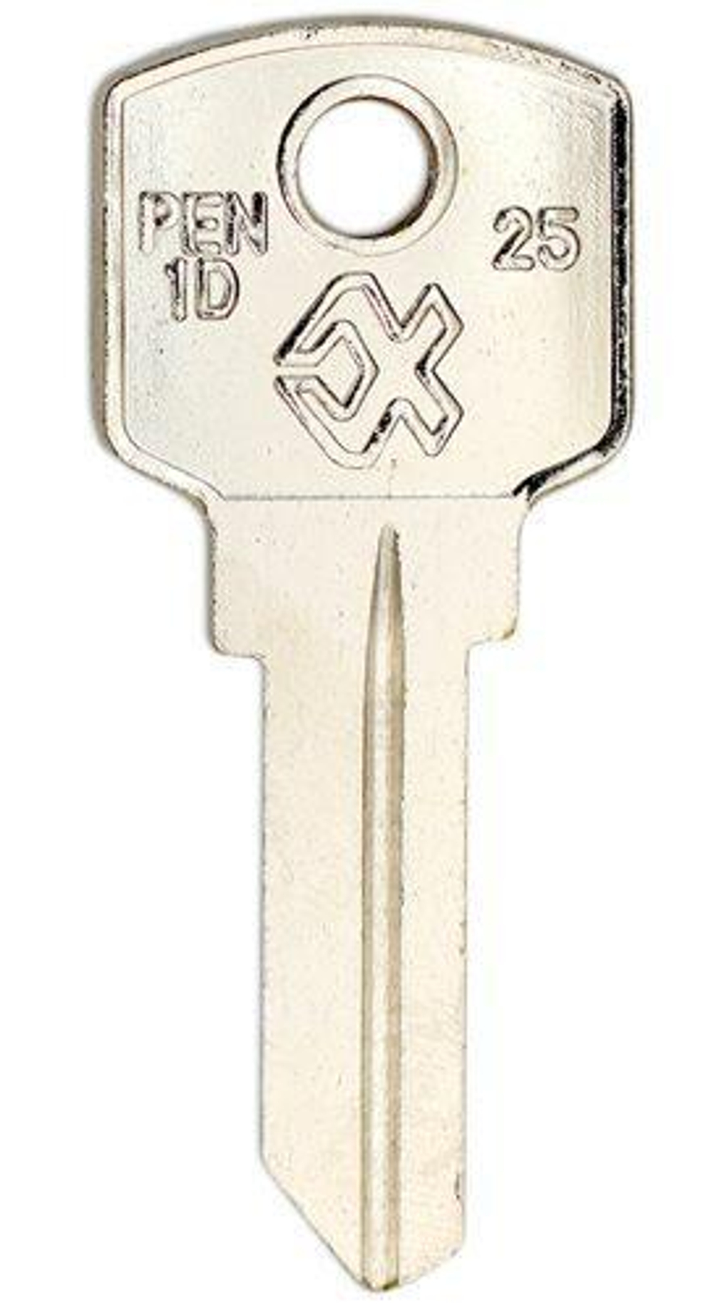 Заготовка английского ключа 10535 63 - XR 19D (PEN1D	_BZ1_PNZ1_PNZ1D_x_X25 (Китай)