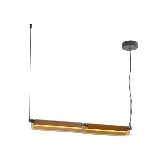 Подвесной светильник Плоскость / Flat 3000К 20Вт Maytoni mod296pl-l20bc3k