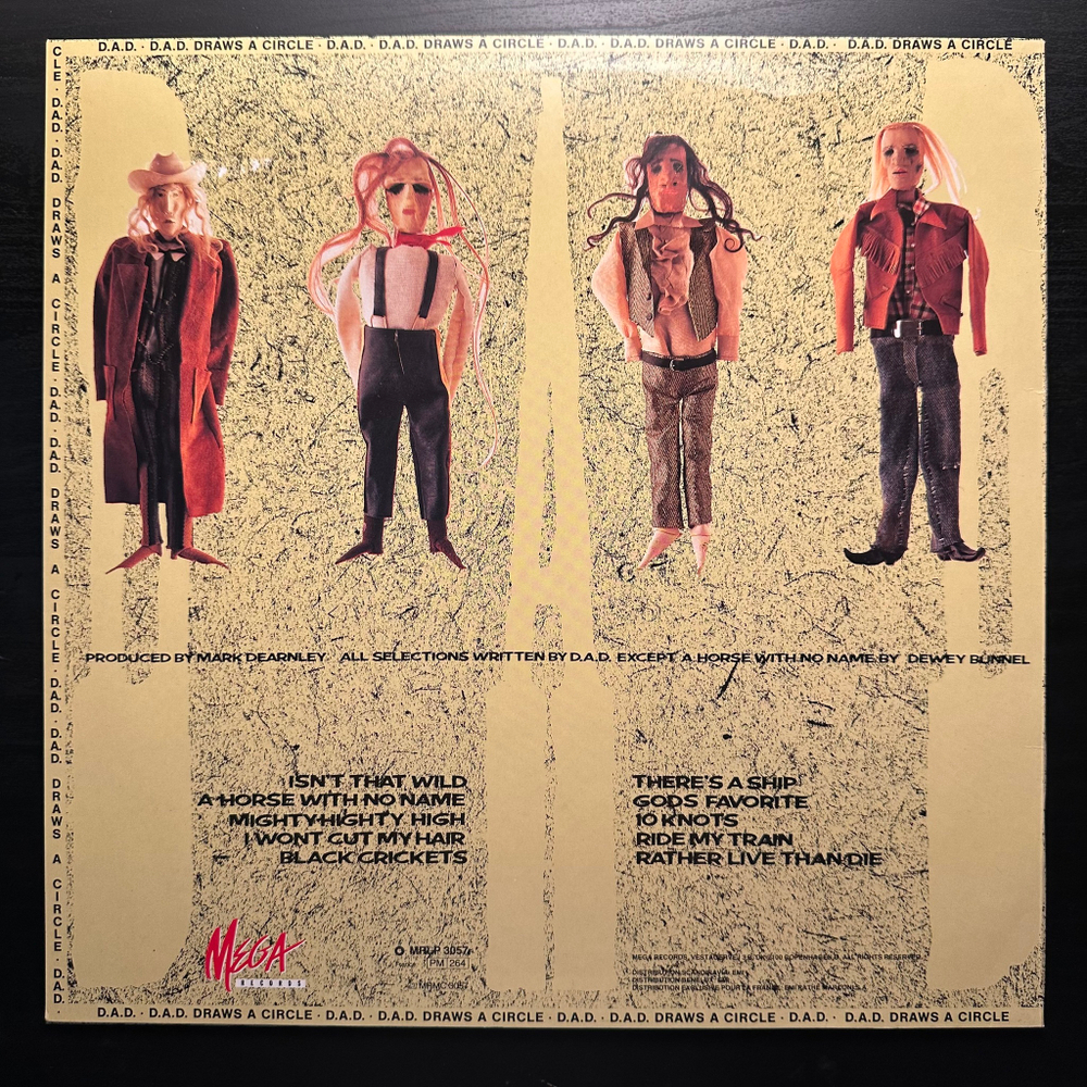 D.A.D. - D.A.D. Draws A Circle (Германия 1987г.)