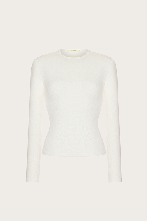 ЛОНГСЛИВ ИЗ ВИСКОЗНОГО ТРИКОТАЖА