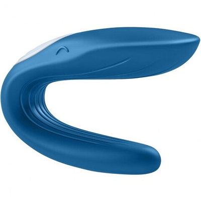 Массажер для пар Satisfyer Partner Whale (10 режимов, голубой ) (Цвет: голубой)