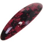 Заколка автомат «Lady Collection - Кружево», овал, 6 цветов, 9*2,5см (Кокетка)