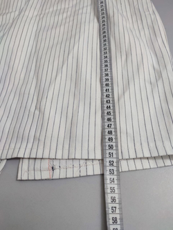 Юбка белая в полоску 48 размер