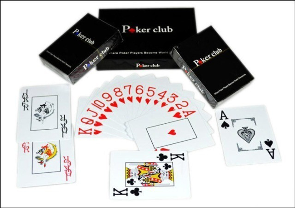 Карты для покера "Poker club" Купить в магазине Игротей