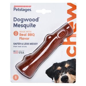 Игрушка для собак Petstages Mesquite Dogwood с ароматом барбекю 16 см маленькая