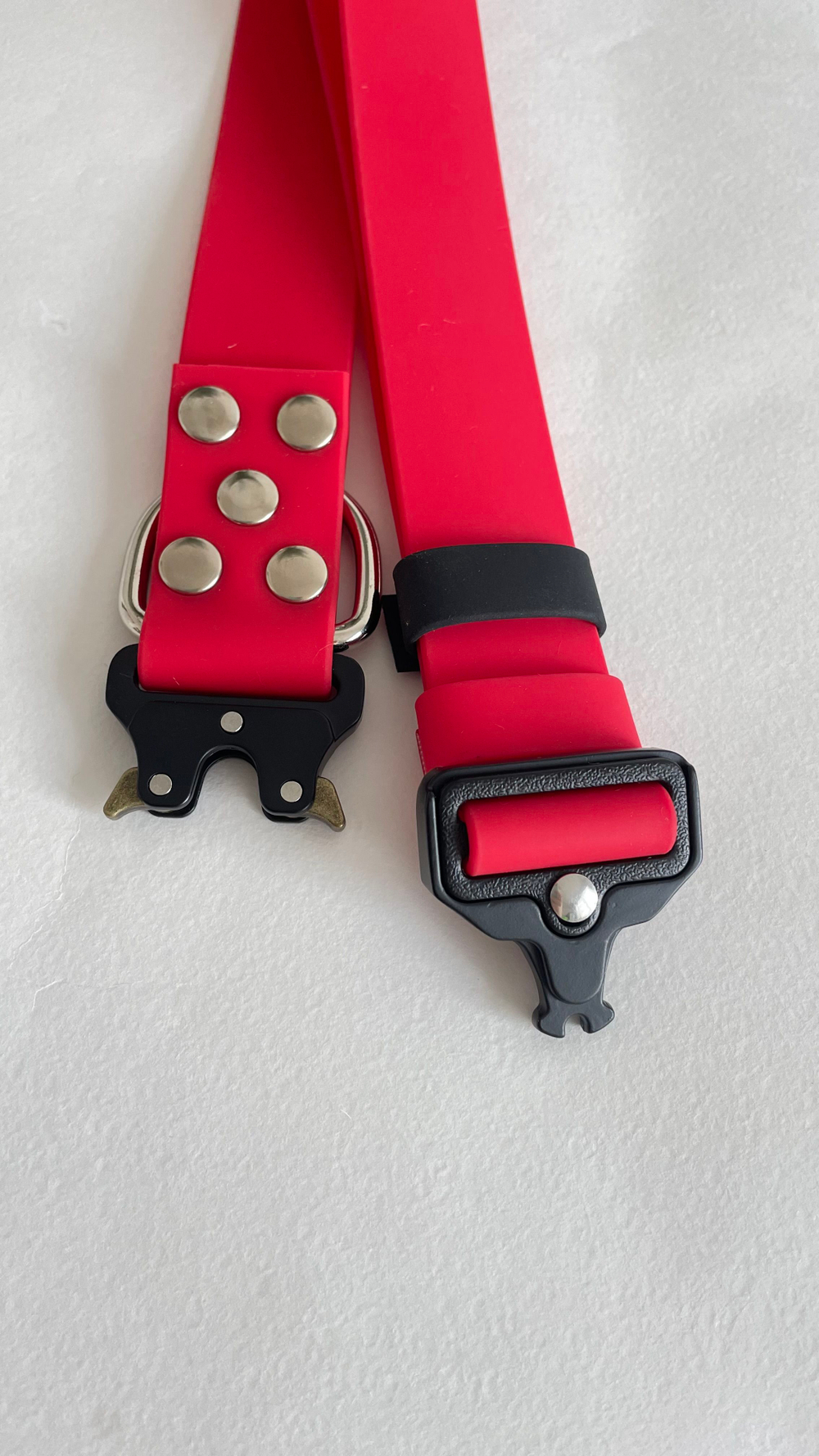 Ошеник для Алабая и крупных пород , БИОТАН , ширина 32 мм , фастекс кобра / красный 50-74