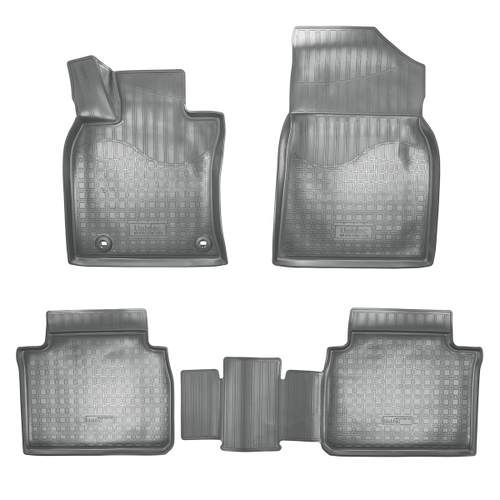Ковры в салон Norplast/Unidec для Toyota Camry в кузове XV70 (2017-), Серый, арт.NPA11-C88-100-G