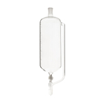 Воронка капельная цилиндрическая, 5000 мл, с компенсатором, шлиф 29/32-29/32, с PTFE краном