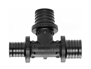 Тройник Rehau PX 32-32-20 с уменьшенным торцевым проходом (арт.11600741001)