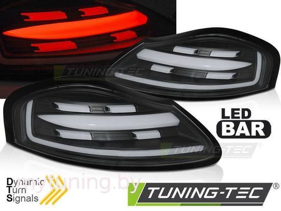 Фонари задние LED BAR BLACK SEQ для PORSCHE BOXSTER 986 96-04