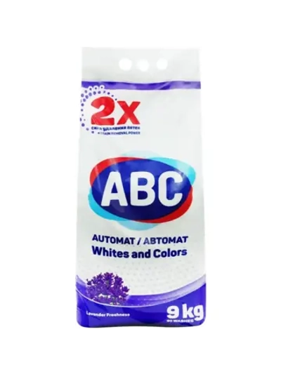 Стиральный порошок ABC Лаванда 9кг