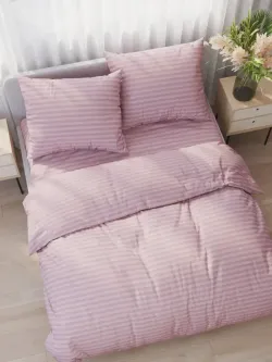 Наволочка комплект 2шт перкаль Сказка "Розовая соната" 50x70 см на молнии