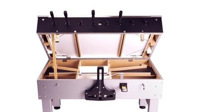 Игровой стол - футбол "Enterprise" (141 х 76 х 92 см) жетоноприемник