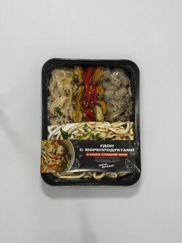 Лагман с морепродуктами, 400г