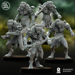 Grand Alliance Chaos Maggotkin of Nurgle Plaguebearers of Nurgle 1 шт. миниатюра для dnd, днд, pathfinder, фентези, Настольная игра, НРИ, Варгейм, РПГ
