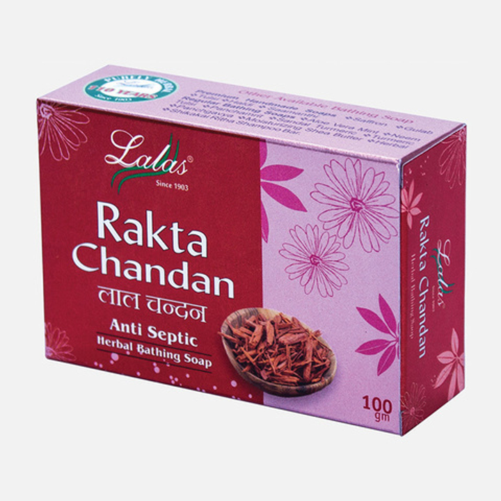Мыло Lalas Rakta Chandan Сандал, 100 гр.