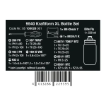 Набор отвёрток 9540 Kraftform XL Bottle Set WERA 05100028001