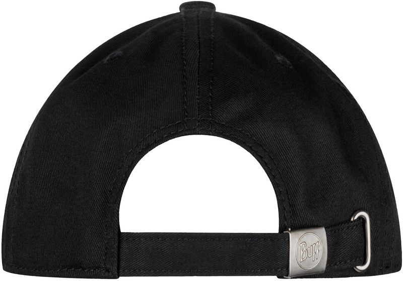 Бейсболка Buff Baseball Cap Solid Black Фото 3