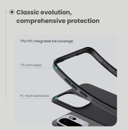 Чехол c встроенным круглым магнитом для OnePlus 15R и Ace 6, 6T, серия Super Frosted Shield Pro Magnetic от Nillkin