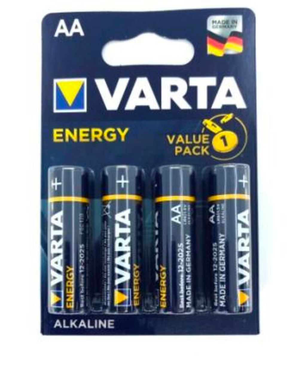4106 Батарейка, элемент питания к-т4 бл VARTA ENERGY lr6