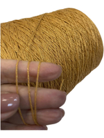 Пряжа на бобине (Италия) 77% мерсеризованный хлопок 23% п/э 100г-650м 485г