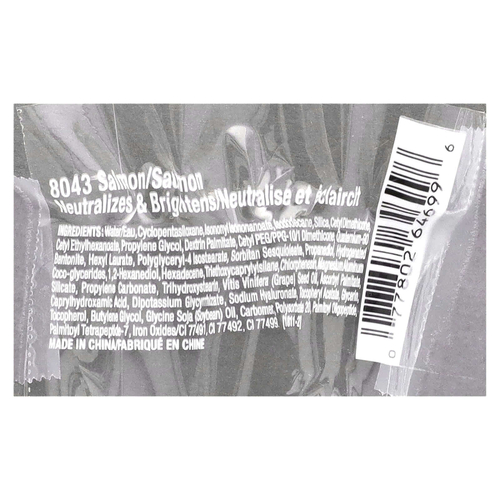 Black Radiance, True Complexion, HD-корректор, оттенок 8043 лосося, 12,5 г (0,44 унции)