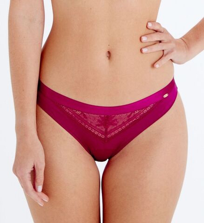 Трусики-слипы Botanical Lace (Размер: S) (Цвет: ярко-розовый)