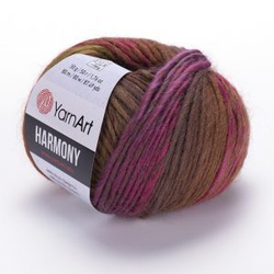 Пряжа Harmony, 50г, 80м, 60%шерсть 40%акрил (цена за 1 шт)