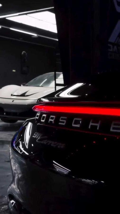 Porshe 911 в полиуретановую пленку Carbins PPF G Series