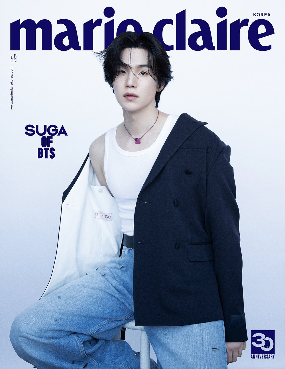 Журнал Marie Claire SUGA (BTS)