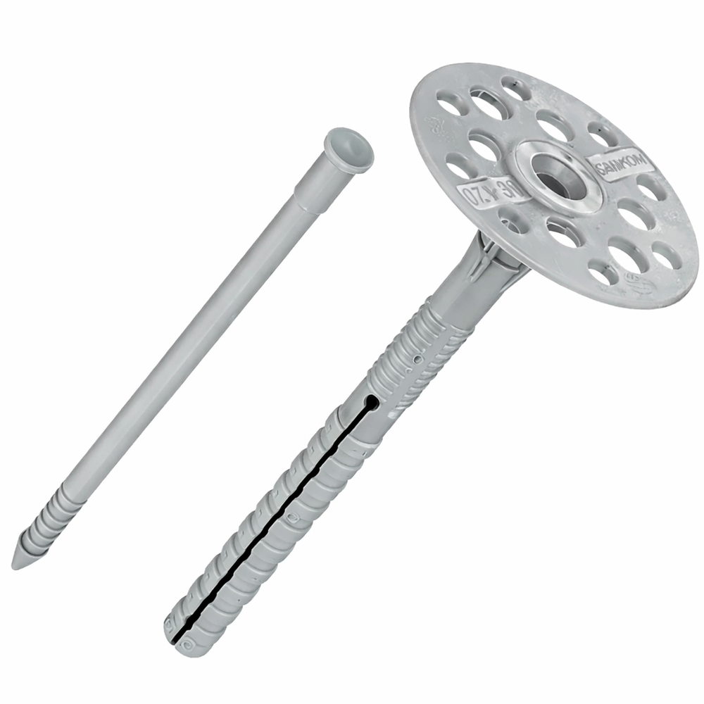 Дюбель для изоляции гвоздь 10х120 пластиковый