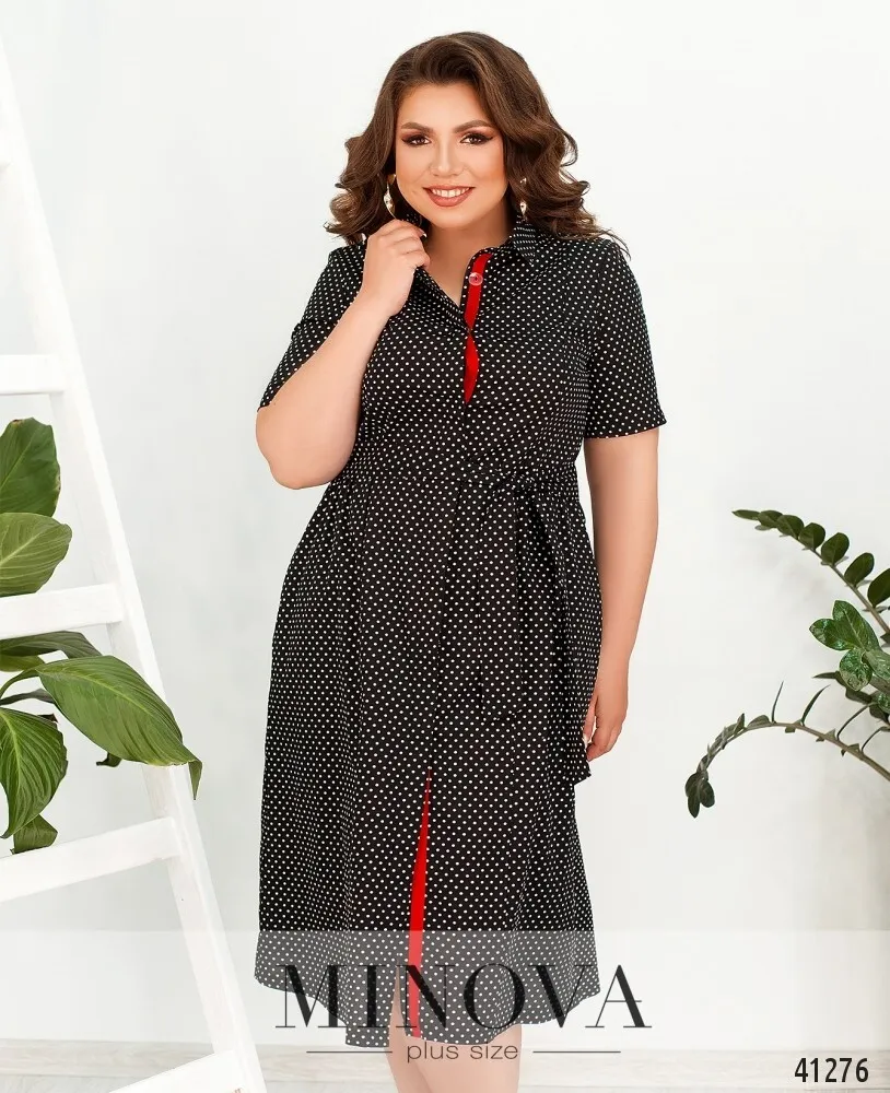 Платье 0135-черный Minova